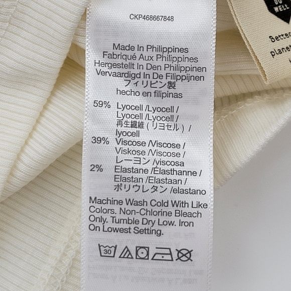 Madewell‎ Raglan Supercropped Tee in Lighthouse size XXSmall NWT NJ125 - Picture 8 of 12